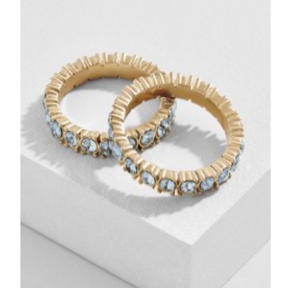 Bauble Bar Genny Ring Set